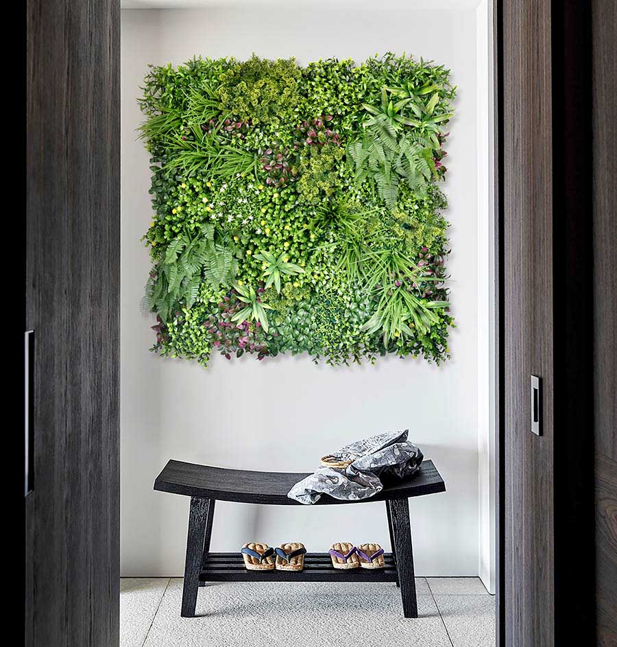 artificial vertical garden