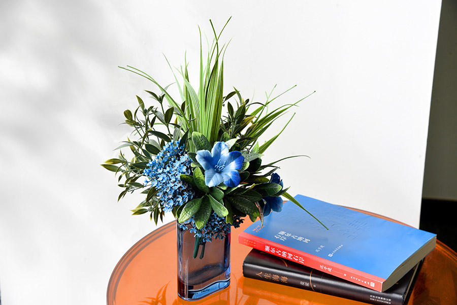 faux floral arrangements